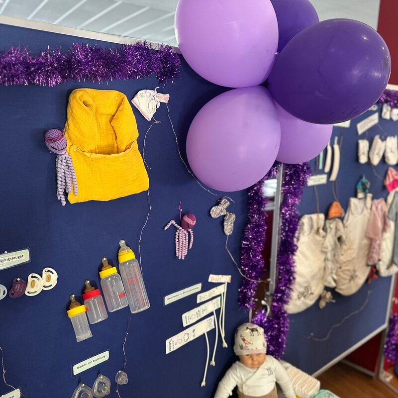 Aktion Luftballon Weltfrühchentag Neuss