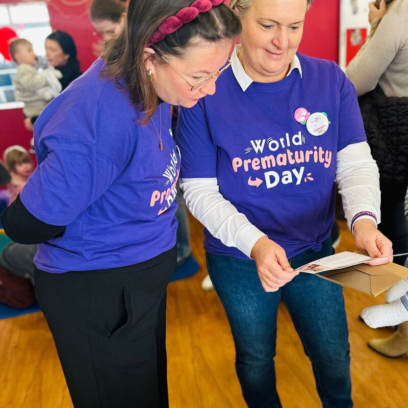 Aktion Luftballon Weltfrühchentag Neuss